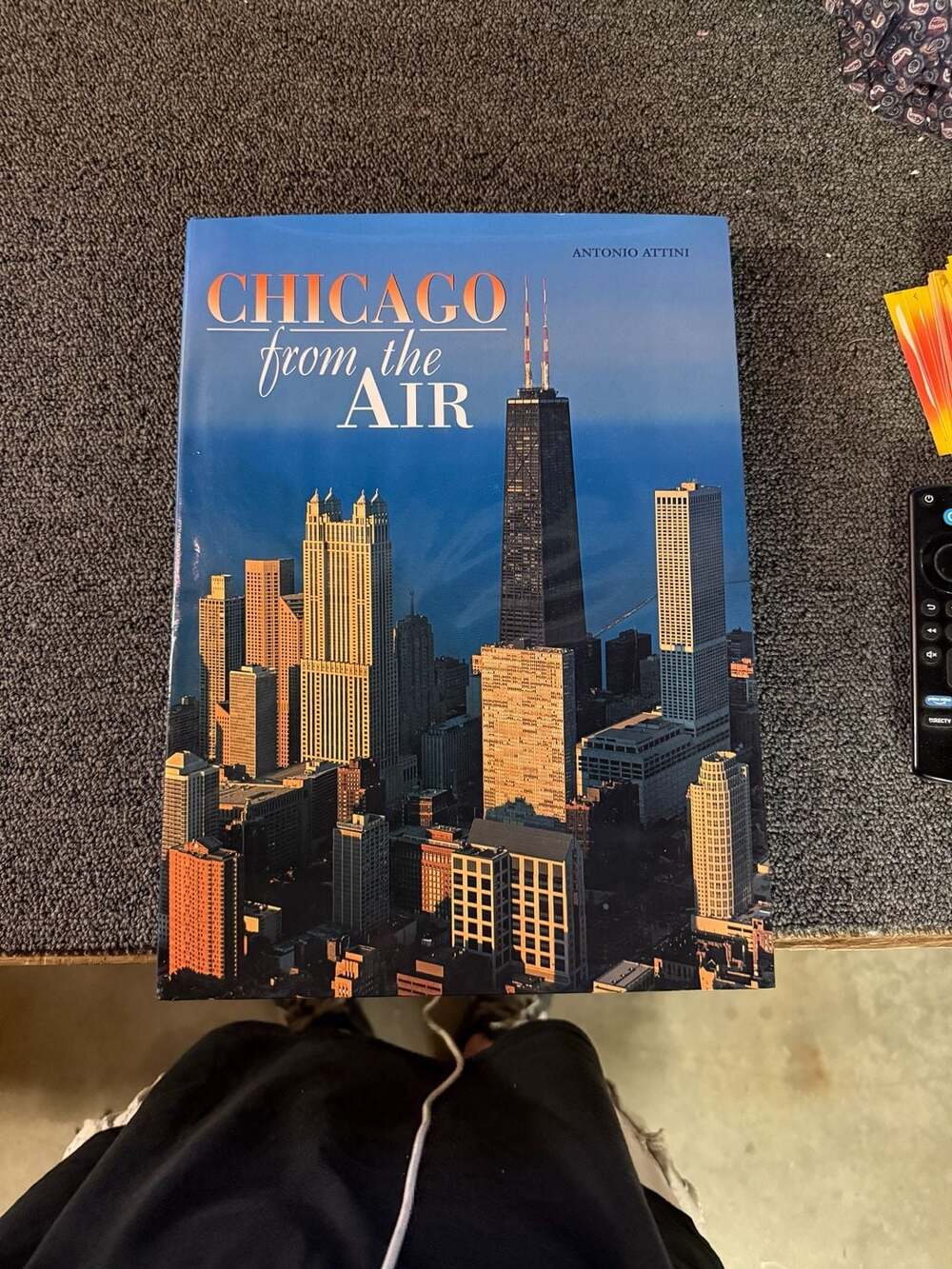 Chicago from the Air Hardcover Book by Antonio Attini and Marcella Colombo